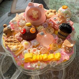 Miniature Decoration Box flower glow in the dark